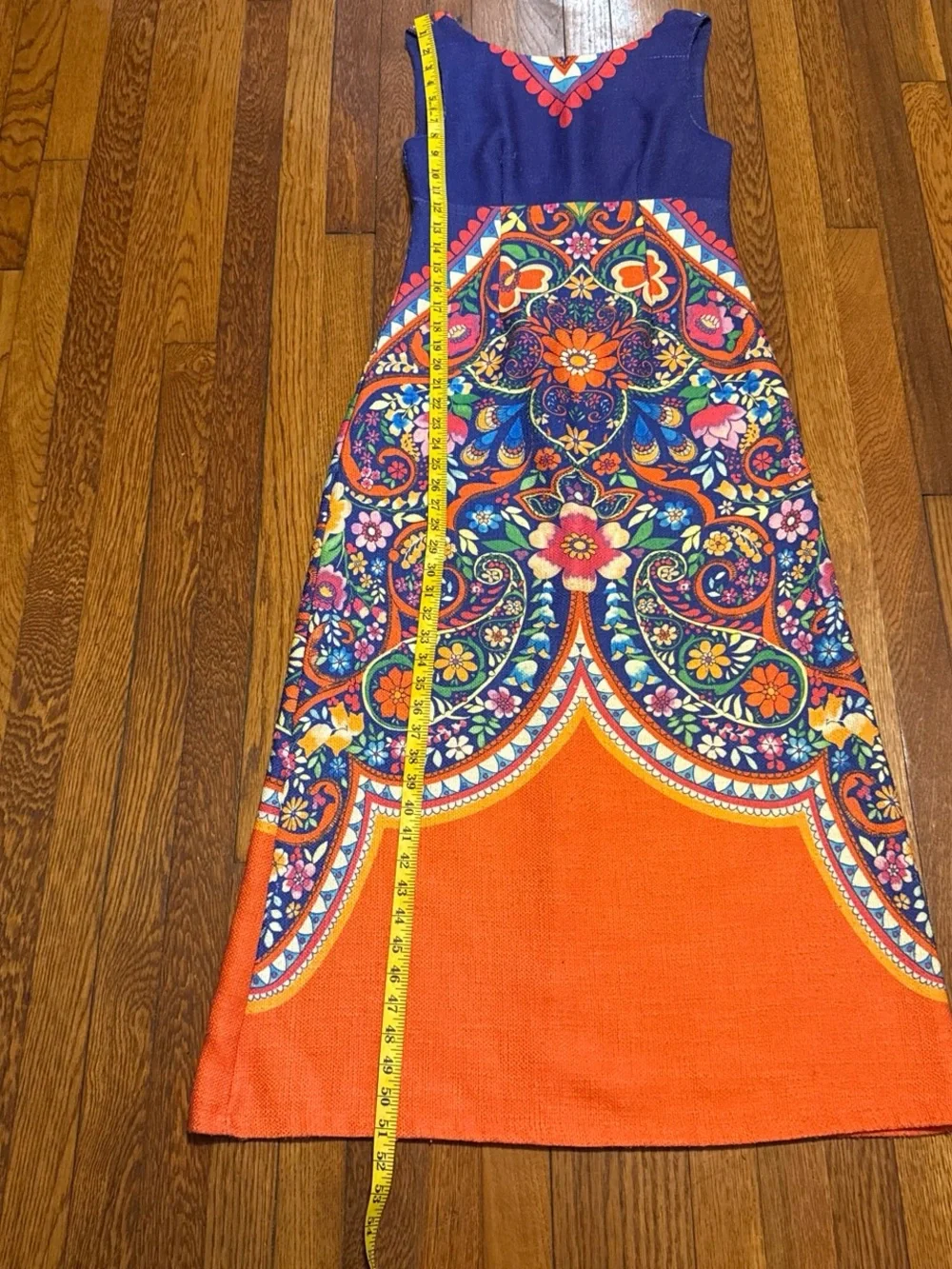 Farm Rio Vibrant Floral Tapestry Sleeveless Maxi Dress - Picture 4 of 11